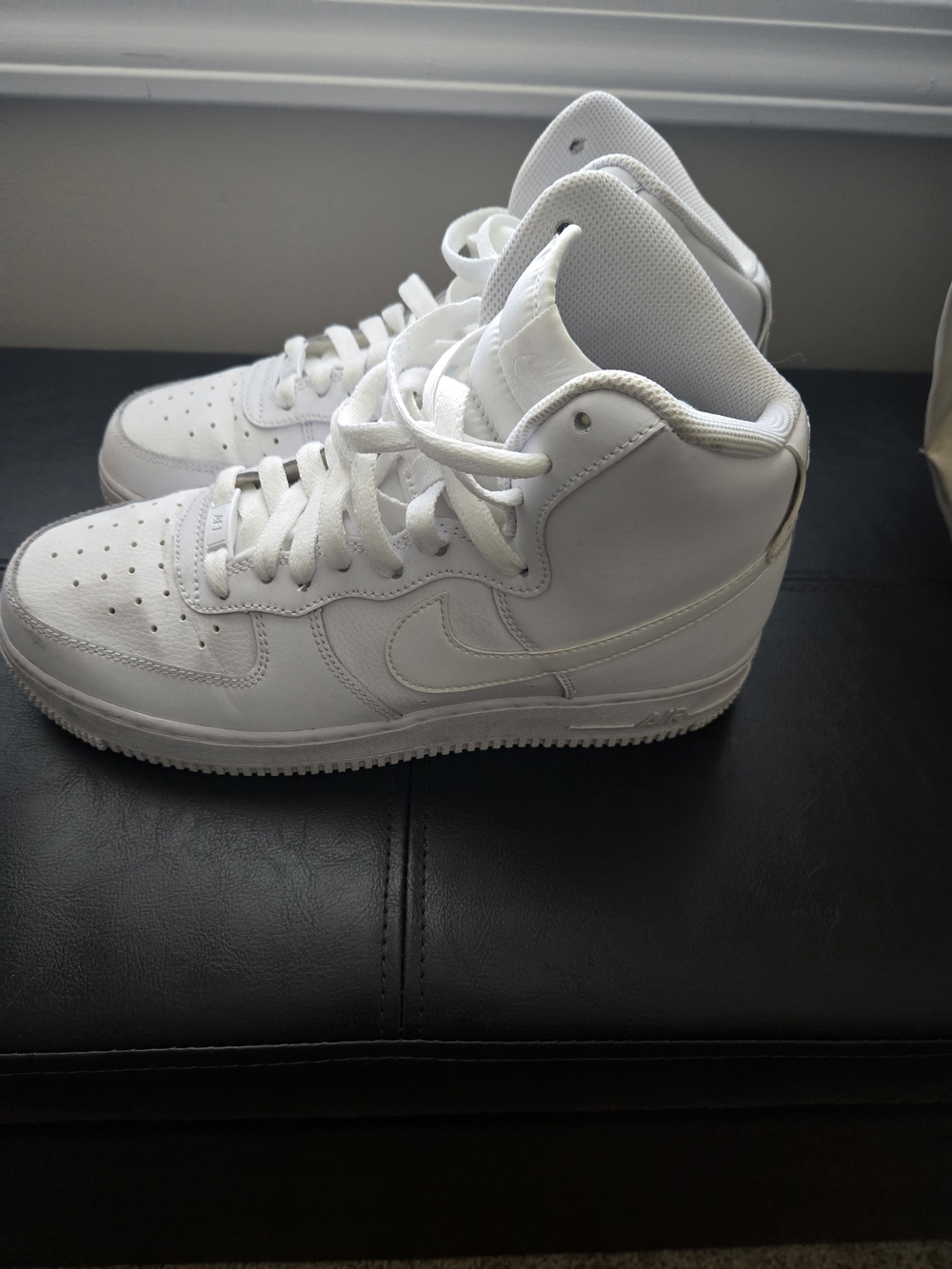 Nike Women's All-White High-Top Athletic Sneakers